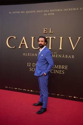 Miguel Lagos attends the premiere of the film El Cautivo directed by Alejandro Amenabar at Cine Callao in Madrid, Spain, on September 10, 2025. The movie, starring Julio Pena Fernandez, Alessandro Borghi, Miguel Rellan, Fernando Tejero, Luna Berroa, Luis Callejo, Josà Manuel Poga, Albert Salazar, Juanma Muniagurria, Jorge Asin, Mohamed Said and Walid Charaf, tells the story of Miguel de Cervantes™ captivity in Algiers in 1575. The film will be released in Spanish cinemas on September 12. Cordon Press HazhardxEspinozaxVallejos