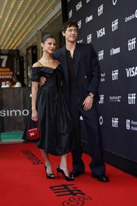 2025 Toronto International Film Festival - ™The Fence™ Premiere Tom Blyth and Daniela Norman attend the red carpet for the ˜The Fence™ premiere during the 2025 Toronto International Film Festival at Royal Alexandra Theatre. on September 10, 2025 in Toronto, Canada. (Photo by Leonardo Ramirez Eyepix Group) Copyright: xLeonardoxRamirez xEyepixxGroupx LR_10092025_169672