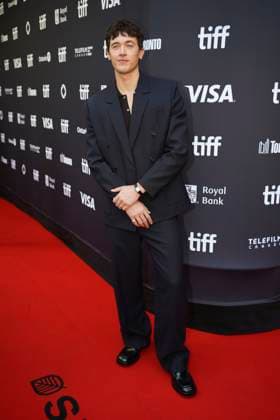 2025 Toronto International Film Festival - ™The Fence™ Premiere Tom Blyth attends the red carpet for the ˜The Fence™ premiere during the 2025 Toronto International Film Festival at Royal Alexandra Theatre. on September 10, 2025 in Toronto, Canada. (Photo by Leonardo Ramirez Eyepix Group) Copyright: xLeonardoxRamirez xEyepixxGroupx LR_10092025_169678