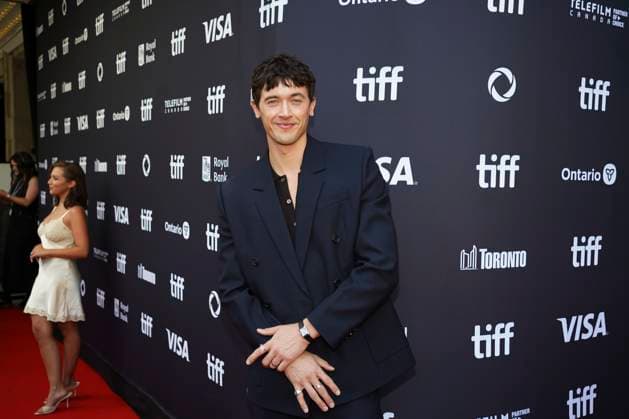 2025 Toronto International Film Festival - ™The Fence™ Premiere Tom Blyth attends the red carpet for the ˜The Fence™ premiere during the 2025 Toronto International Film Festival at Royal Alexandra Theatre. on September 10, 2025 in Toronto, Canada. (Photo by Leonardo Ramirez Eyepix Group) Copyright: xLeonardoxRamirez xEyepixxGroupx LR_10092025_169681