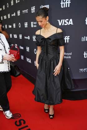 September 10, 2025, Toronto, Ontario, Canada: Daniela Norman attends the red carpet for the Ã¢â‚¬ËœThe FenceÃ¢â‚¬â ¢ premiere during the 2025 Toronto International Film Festival at Royal Alexandra Theatre. on September 10, 2025 in Toronto, Canada. Toronto Canada - ZUMAe321 20250910_zea_e321_008 Copyright: xLeonardoxRamirezx