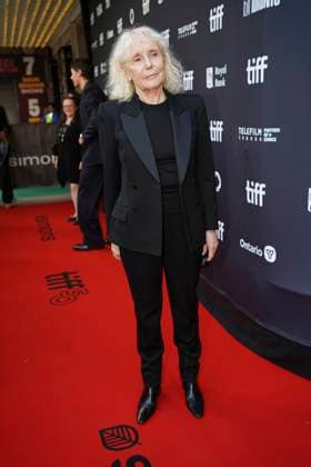 September 10, 2025, Toronto, Ontario, Canada: Claire Denis attends the red carpet for the Ã¢â‚¬ËœThe FenceÃ¢â‚¬â ¢ premiere during the 2025 Toronto International Film Festival at Royal Alexandra Theatre. on September 10, 2025 in Toronto, Canada. Toronto Canada - ZUMAe321 20250910_zea_e321_028 Copyright: xLeonardoxRamirezx