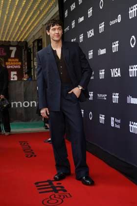 September 10, 2025, Toronto, Ontario, Canada: Tom Blyth attends the red carpet for the Ã¢â‚¬ËœThe FenceÃ¢â‚¬â ¢ premiere during the 2025 Toronto International Film Festival at Royal Alexandra Theatre. on September 10, 2025 in Toronto, Canada. Toronto Canada - ZUMAe321 20250910_zea_e321_048 Copyright: xLeonardoxRamirezx