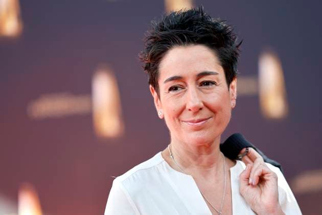 TV presenter Dunja Hayali at the German Television Award 2025 at the MMC Studios in Ossendorf Cologne, 10 09 2025 NRW Germany Copyright: xChristophxHardtx