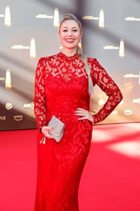 Presenter Ruth Moschner at the German Television Award 2025 at the MMC Studios in Ossendorf Cologne, 10 09 2025 NRW Germany Copyright: xChristophxHardtx