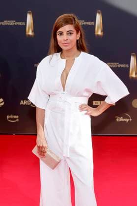 Presenter Collien Fernandes at the German Television Award 2025 at the MMC Studios in Ossendorf Cologne, 10 09 2025 NRW Germany Copyright: xChristophxHardtx