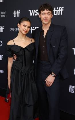 50eme Festival du Film de Toronto 50th Toronto International Film Festival Red carpet of the film The fence Daniela Norman and Tom Blyth 448540 2025 09 10 Toronto Canada  Copyright: xIsabellexVautierx xStarfacex STAR_448540_032