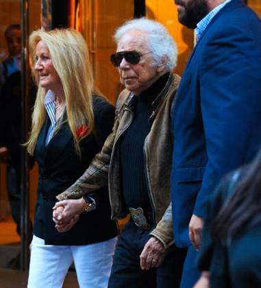 NYFW - Celebs At The Ralph Lauren Fashion Show Ralph Lauren leaves the Ralph Lauren Spring 2026 fahion show during the New York fashion week in midtown, NY on September 10, 2025. Photo by Dylan Travis ABACAPRESS.COM New York City NY United States  Copyright: xDylanxTravis ABACAx