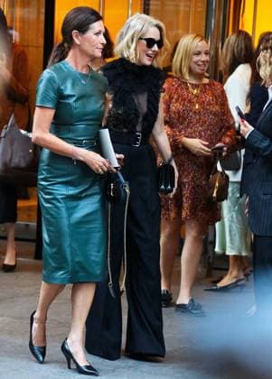 NYFW - Celebs At The Ralph Lauren Fashion Show Naomi Watts leaves the Ralph Lauren Spring 2026 fahion show during the New York fashion week in midtown, NY on September 10, 2025. Photo by Dylan Travis ABACAPRESS.COM New York City NY United States  Copyright: xDylanxTravis ABACAx