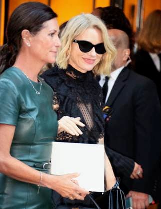 NYFW - Celebs At The Ralph Lauren Fashion Show Naomi Watts leaves the Ralph Lauren Spring 2026 fahion show during the New York fashion week in midtown, NY on September 10, 2025. Photo by Dylan Travis ABACAPRESS.COM New York City NY United States  Copyright: xDylanxTravis ABACAx