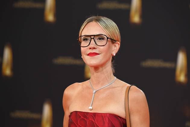 Wolke HEGENBART, Actress, Red Carpet, Red Carpet Show, Arrival, Arrival, German Television Award Ceremony, German Television Award 2025, German Television Award 2025 at MMC Studios Cologne, on 10 09 2025