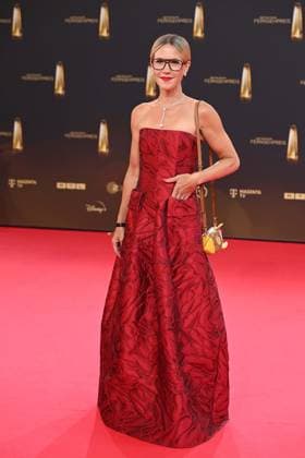 Wolke HEGENBART, Actress, Red Carpet, Red Carpet Show, Arrival, Arrival, German Television Award Ceremony, German Television Award 2025, German Television Award 2025 at MMC Studios Cologne, on 10 09 2025