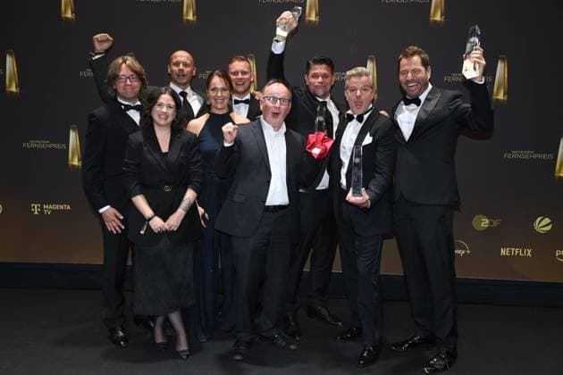 The Herbstresidenz team with Tim Maelzer and AndrÃ
