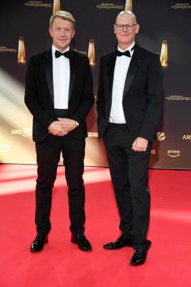 Markus Preiß and Matthias Deiß at the presentation of the German Television Award 2025 at the MMC Studios Cologne, 10 09 2025 Foto:xF.xKernx xFuturexImagex fernsehpreis_5722
