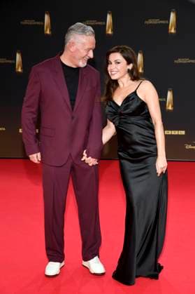 Otto Steiner and Natalia Avelon at the German Television Award 2025 ceremony at the MMC Studios Cologne, 10 09 2025 Foto:xF.xKernx xFuturexImagex fernsehpreis_5750
