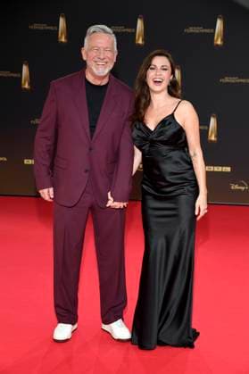 Otto Steiner and Natalia Avelon at the German Television Award 2025 ceremony at the MMC Studios Cologne, 10 09 2025 Foto:xF.xKernx xFuturexImagex fernsehpreis_5754