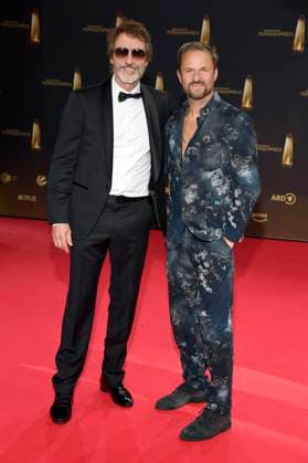Guido Broscheit and Philipp Hochmair at the German Television Award 2025 ceremony at the MMC Studios Cologne, 10 09 2025 Foto:xF.xKernx xFuturexImagex fernsehpreis_5820