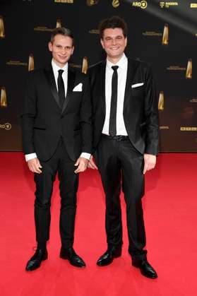 Fabian Köster and Lutz van der Horst at the German Television Award 2025 ceremony at the MMC Studios Cologne, 10 09 2025 Foto:xF.xKernx xFuturexImagex fernsehpreis_5830