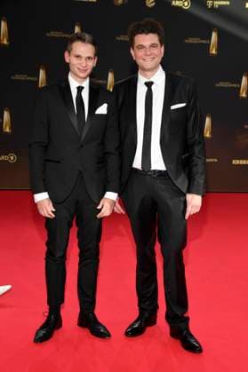 Fabian Köster and Lutz van der Horst at the German Television Award 2025 ceremony at the MMC Studios Cologne, 10 09 2025 Foto:xF.xKernx xFuturexImagex fernsehpreis_5831