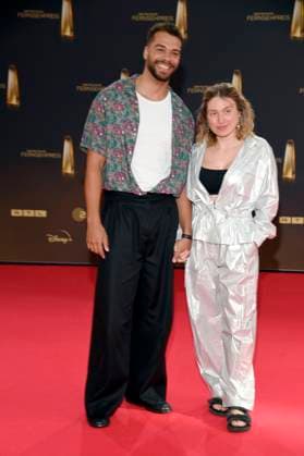 Bianca Heinicke with boyfriend Timothy Hill at the German Television Award 2025 ceremony at MMC Studios Cologne, 10 09 2025 Foto:xF.xKernx xFuturexImagex fernsehpreis_5799