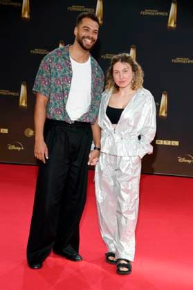 Bianca Heinicke with boyfriend Timothy Hill at the German Television Award 2025 ceremony at MMC Studios Cologne, 10 09 2025 Foto:xF.xKernx xFuturexImagex fernsehpreis_5801