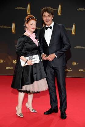 Enie van de Meiklokjes and Matze Knop at the presentation of the German Television Award 2025 at the MMC Studios Cologne, 10 09 2025 Foto:xF.xKernx xFuturexImagex fernsehpreis_5852