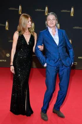 Esther Schweins and Stefan Jürgens at the German Television Award 2025 ceremony at the MMC Studios Cologne, 10 09 2025 Foto:xF.xKernx xFuturexImagex fernsehpreis_5855