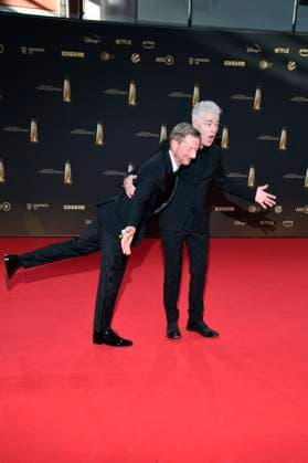 Michael Kessler and Michael Mittermeier at the German Television Award 2025 ceremony at the MMC Studios Cologne, 10 09 2025 Foto:xF.xKernx xFuturexImagex fernsehpreis_5868