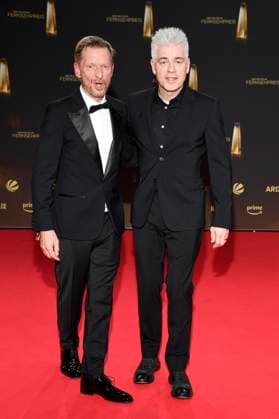 Michael Kessler and Michael Mittermeier at the German Television Award 2025 ceremony at the MMC Studios Cologne, 10 09 2025 Foto:xF.xKernx xFuturexImagex fernsehpreis_5869