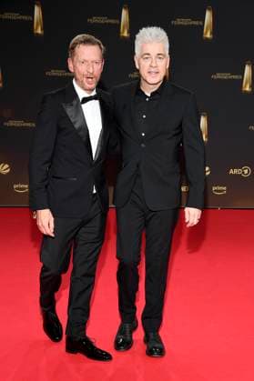 Michael Kessler and Michael Mittermeier at the German Television Award 2025 ceremony at the MMC Studios Cologne, 10 09 2025 Foto:xF.xKernx xFuturexImagex fernsehpreis_5870