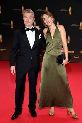 Andre Dietz and Shari Dietz at the German Television Award 2025 ceremony at the MMC Studios Cologne, 10 09 2025 Foto:xF.xKernx xFuturexImagex fernsehpreis_5882