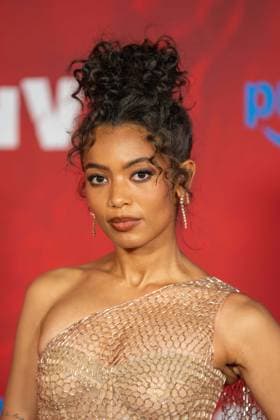 September 10, 2025, West Hollywood, California, USA: Jaz Sinclair arrives on the red carpet of Gen V season 2 premiere at Pacific Design Center 8687 Melrose Ave, West Hollywood, CA 90069 on September 10th, 2025 West Hollywood USA - ZUMAt169 20250910_zep_t169_029 Copyright: xConnorxTerryx