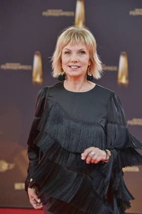 Ilka Eßmüller arriving at the German Television Award ceremony at the MMC Studios in Cologne on 10 09 2025