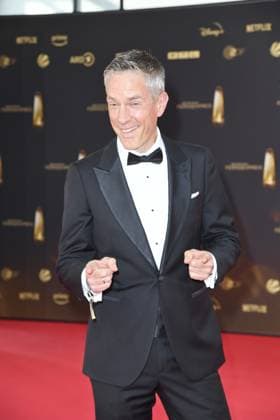 Sven Lorig arriving at the German Television Award ceremony at the MMC Studios in Cologne on 10 09 2025