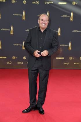 Wolfram Kons arriving at the German Television Award ceremony at the MMC Studios in Cologne on 10 09 2025