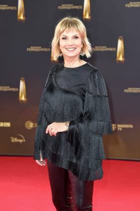 Ilka Eßmüller arriving at the German Television Award ceremony at the MMC Studios in Cologne on 10 09 2025