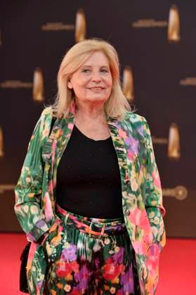 Sabine Postel arriving at the German Television Award ceremony at the MMC Studios in Cologne on 10 09 2025