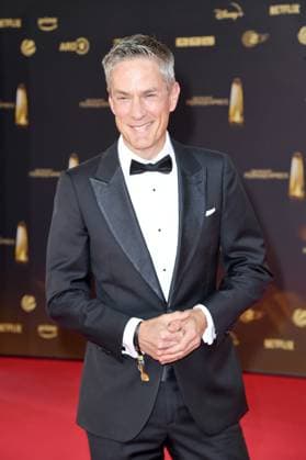 Sven Lorig arriving at the German Television Award ceremony at the MMC Studios in Cologne on 10 09 2025