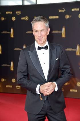 Sven Lorig arriving at the German Television Award ceremony at the MMC Studios in Cologne on 10 09 2025