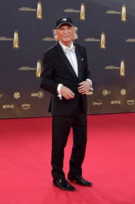 Otto Waalkes arriving at the German Television Award ceremony at the MMC Studios in Cologne on 10 09 2025