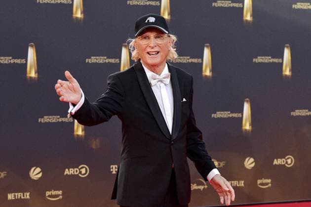 Otto Waalkes arriving at the German Television Award ceremony at the MMC Studios in Cologne on 10 09 2025