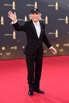 Otto Waalkes arriving at the German Television Award ceremony at the MMC Studios in Cologne on 10 09 2025