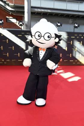 Ed arriving at the German Television Award ceremony at the MMC Studios in Cologne on 10 09 2025
