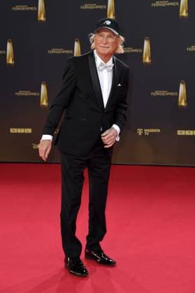 Otto Waalkes arriving at the German Television Award ceremony at the MMC Studios in Cologne on 10 09 2025