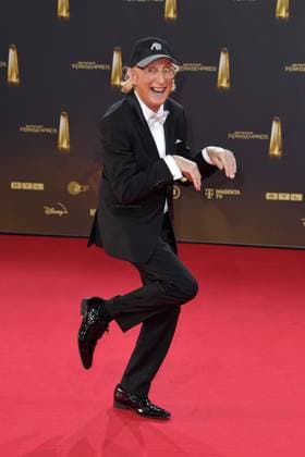 Otto Waalkes arriving at the German Television Award ceremony at the MMC Studios in Cologne on 10 09 2025