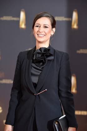 Pinar Atalay arriving at the German Television Award ceremony at the MMC Studios in Cologne on 10 09 2025
