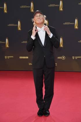 Otto Waalkes arriving at the German Television Award ceremony at the MMC Studios in Cologne on 10 09 2025