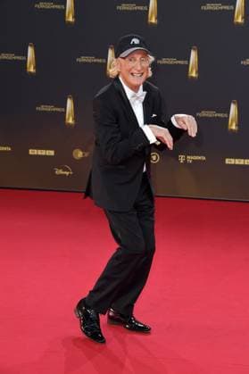 Otto Waalkes arriving at the German Television Award ceremony at the MMC Studios in Cologne on 10 09 2025