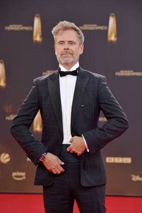 Matthias Matschke arriving at the German Television Award ceremony at the MMC Studios in Cologne on 10 09 2025