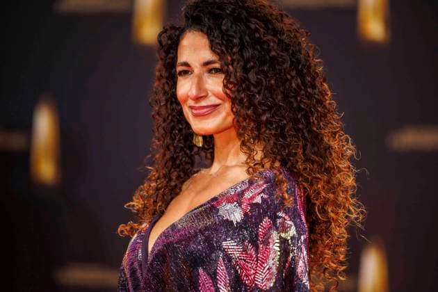 abb Marwa Eldessouky ARD Brisant as a guest on the red carpet at the German Television Award 2025 ceremony at the MMC Studios on 0 09 2025 in Cologne NRW Germany